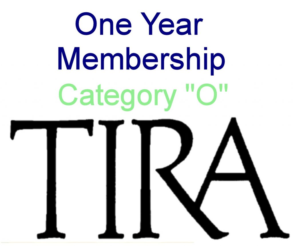 Cat  "O" member 1 year